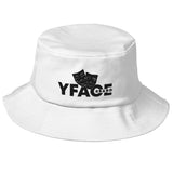 Old School Bucket Hat Black Logo