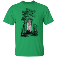 Zombie Girl Gravesite Art by Nick C. T-Shirt