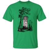 Zombie Girl Gravesite Art by Nick C. T-Shirt