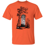 Zombie Girl Gravesite Art by Nick C. T-Shirt