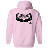 Blessed Pullover Hoodie Art by Nick C.