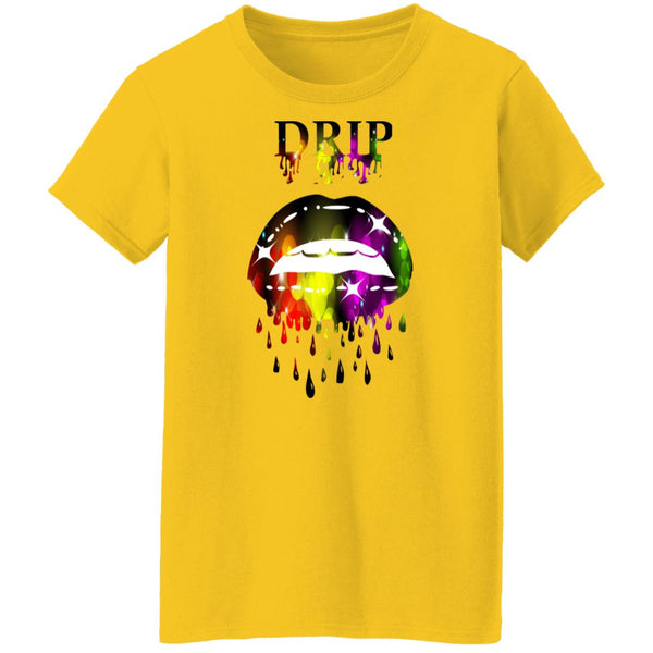 Dripping Lips Ladies T-Shirt