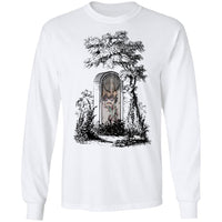 Zombie Boy Gravesite Art by Nick C. Long Sleeve Tee