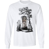 Zombie Boy Gravesite Art by Nick C. Long Sleeve Tee