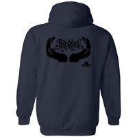 Blessed Pullover Hoodie Art By Nick C. Extra Sizes