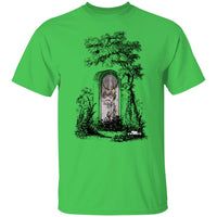 Zombie Boy Gravesite Art by Nick C. T-Shirt