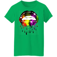 Dripping Lips Ladies T-Shirt