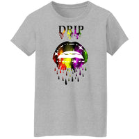 Dripping Lips Ladies T-Shirt