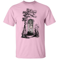 Zombie Girl Gravesite Art by Nick C. T-Shirt