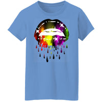 Dripping Lips Ladies T-Shirt