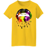 Dripping Lips Ladies T-Shirt