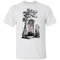 Zombie Girl Gravesite Art by Nick C. T-Shirt