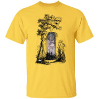 Zombie Girl Gravesite Art by Nick C. T-Shirt