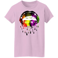 Dripping Lips Ladies T-Shirt