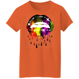 Dripping Lips Ladies T-Shirt