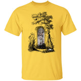 Zombie Boy Gravesite Art by Nick C. T-Shirt