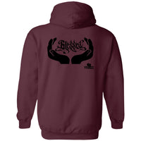 Blessed Pullover Hoodie Art By Nick C. Extra Sizes