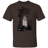 Zombie Girl Gravesite Art by Nick C. T-Shirt