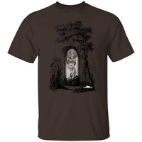 Zombie Boy Gravesite Art by Nick C. T-Shirt