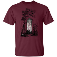 Zombie Girl Gravesite Art by Nick C. T-Shirt