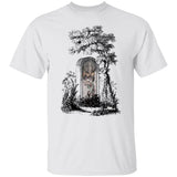 Zombie Boy Gravesite Art by Nick C. T-Shirt