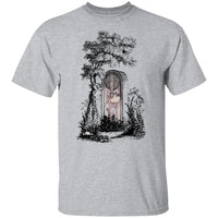 Zombie Girl Gravesite Art by Nick C. T-Shirt