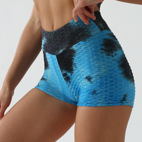 Tie-Dye Fitness Shorts