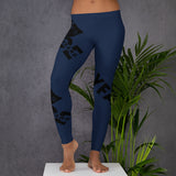 Leggings Navy and Black