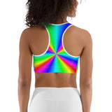 Rainbow Sports bra