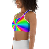 Rainbow Sports bra