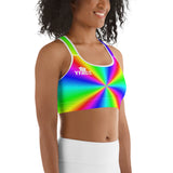 Rainbow Sports bra